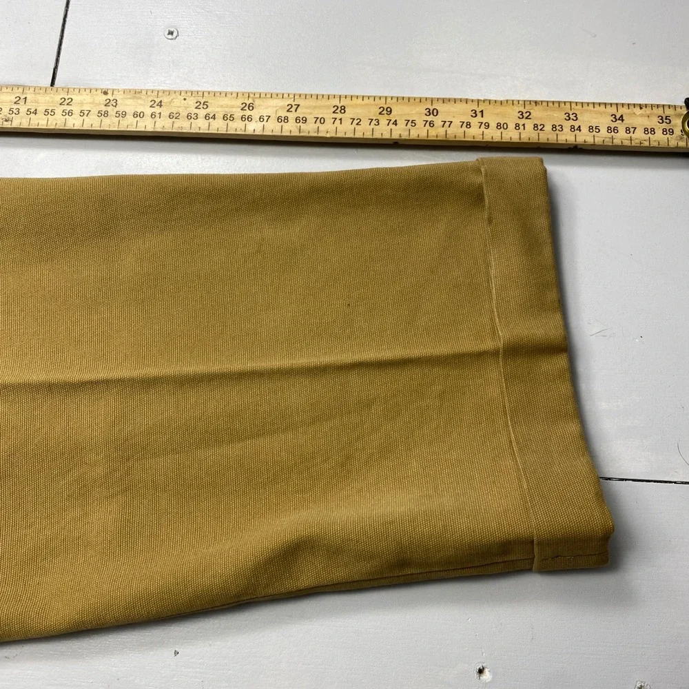 Bills Khakis M1 Pleated Trousers Mens 34 Tan Cotton Canvas Made in USA Pants